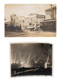 [CALIFORNIA]. Approx. 75 RPPCs and photographs of San Francisco and the Bay Area. Early 20th century