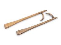 An Egyptian Style Carved Wood Boat Model