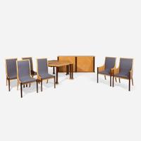Vladimir Kagan (American, 1927-2016) The Kagan Family Copeland Dining Room Set, Vladimir Kagan Designs, Inc., USA, circa 1983