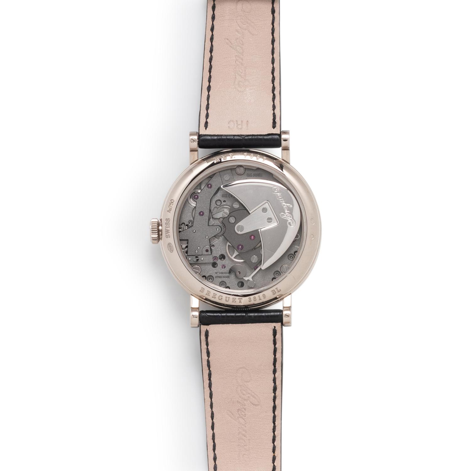 BREGUET, REF. 7097 18K WHITE GOLD 'TRADITION SECOND RETROGRADE' WATCH