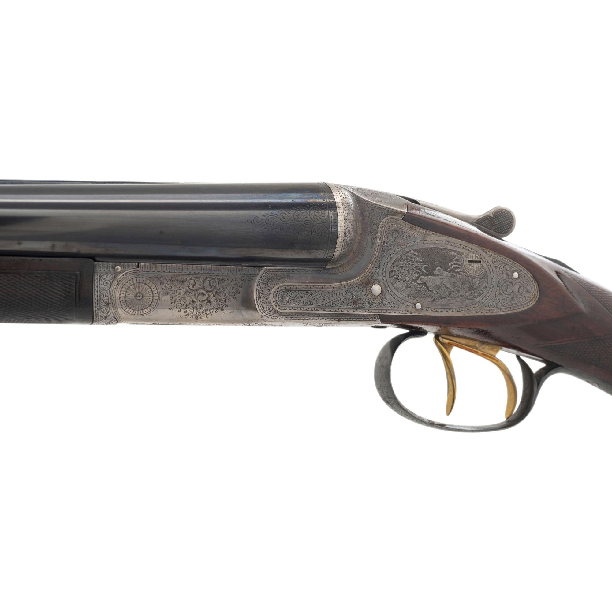 **L.C. Smith No. 5 Grade SxS Hammerless Shotgun for Hunter Arms Company