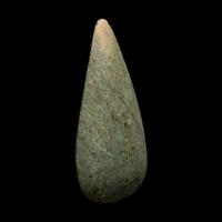 A Taino Greenstone Petaloid Celt