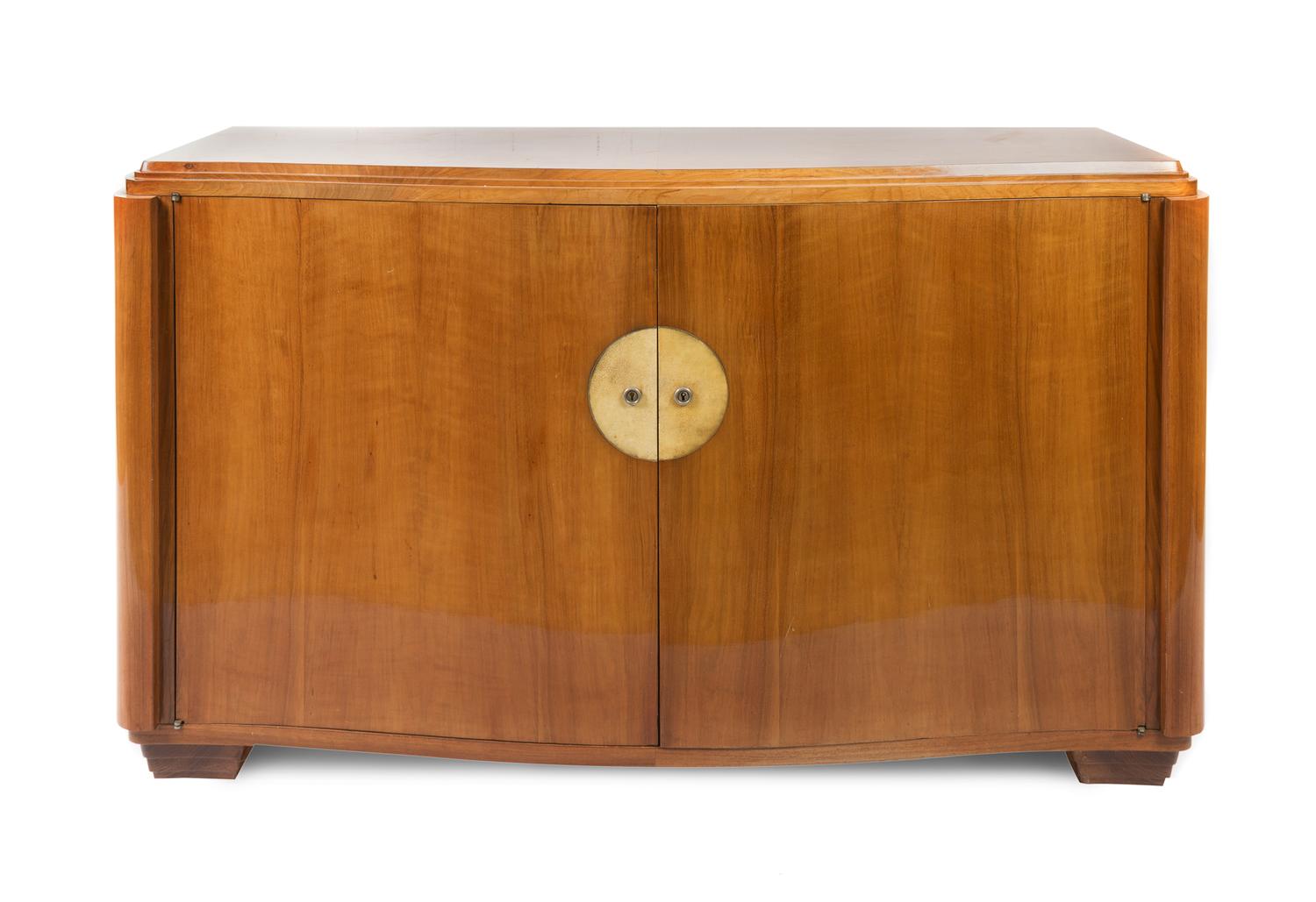 A French Art Deco Sycamore Buffet, PARIS, FRANCE, 1920s,
