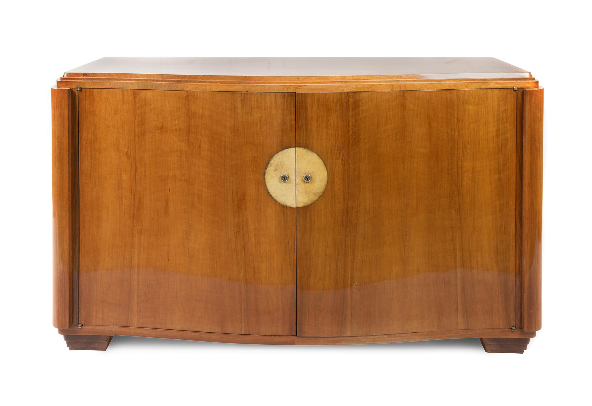 A French Art Deco Sycamore Buffet, PARIS, FRANCE, 1920s,