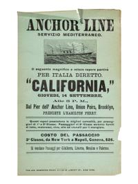 Three Steam Ship Line Advertisement Lithographs