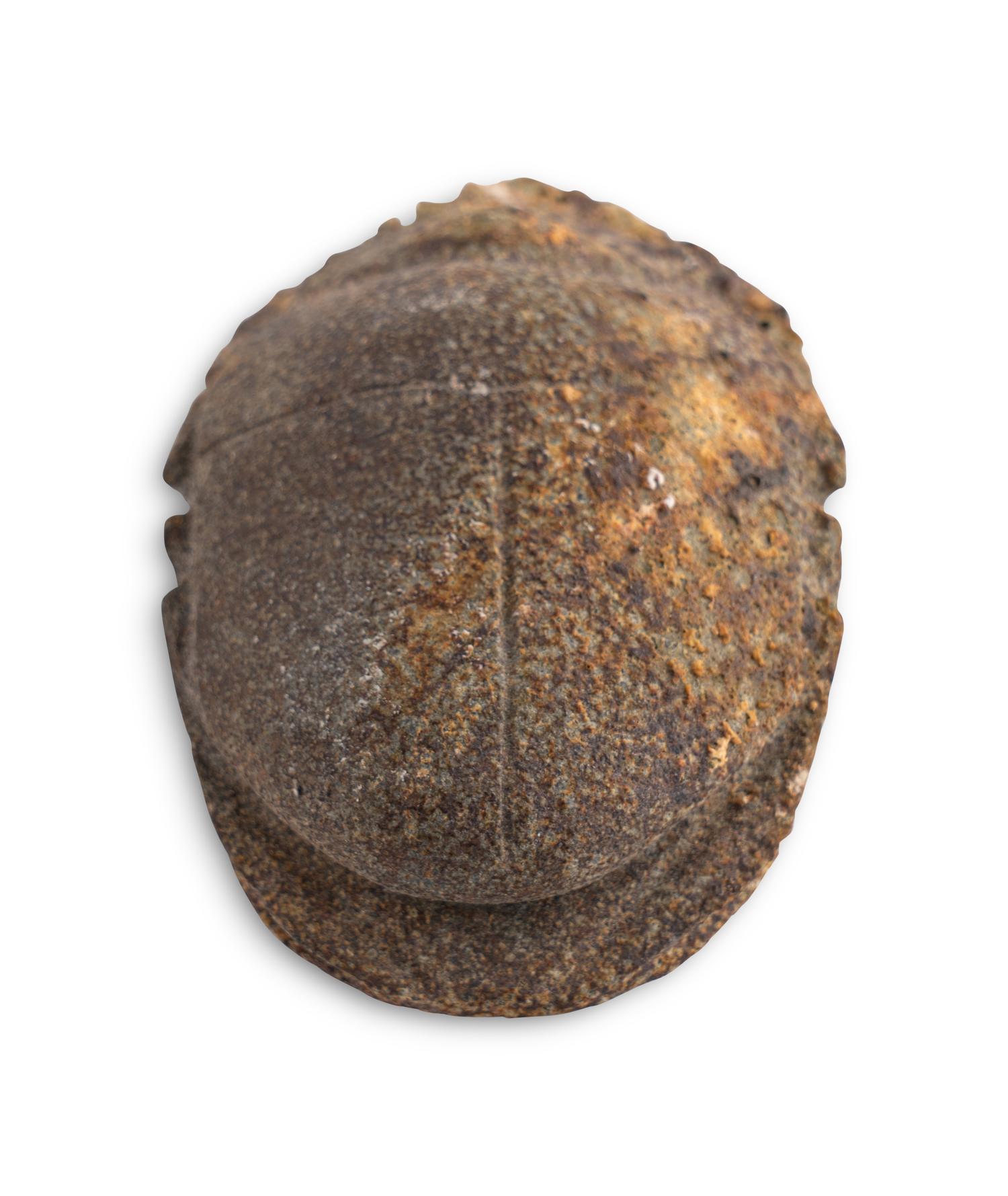 An Egyptian Stone Heart Scarab