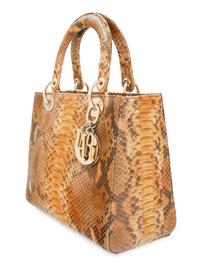 Christian Dior Multicolored Python Small Lady Dior Bag, 2010