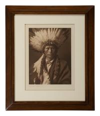 CURTIS, Edward (1868-1952). Group of 22 photogravures, most from portfolio 1 of The North American Indian.