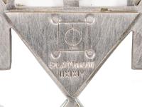Award Winning Southwestern-style Platinum Thunderbird Brooch
