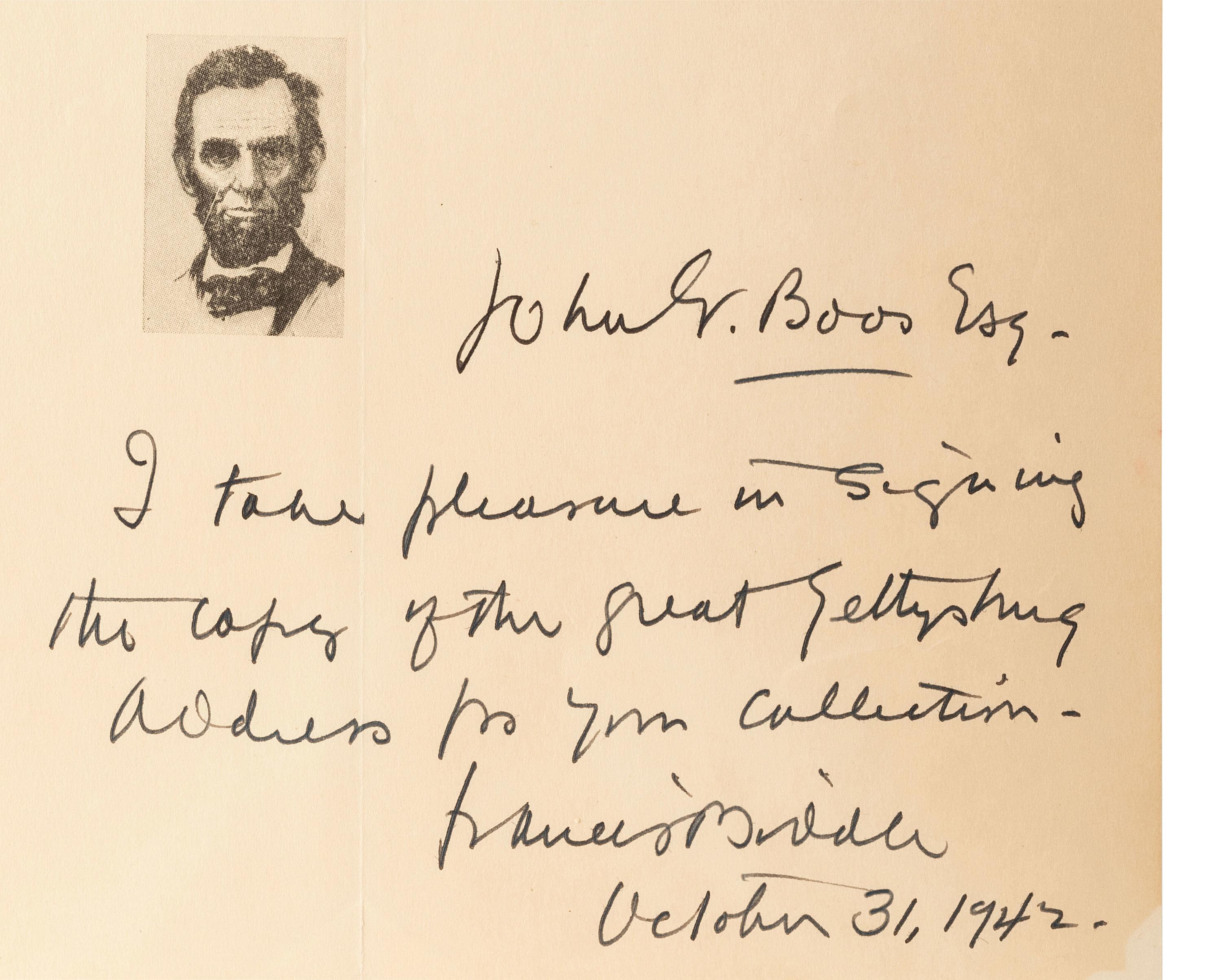 [LAW]. Autographs and documents related to prominent jurists, including: