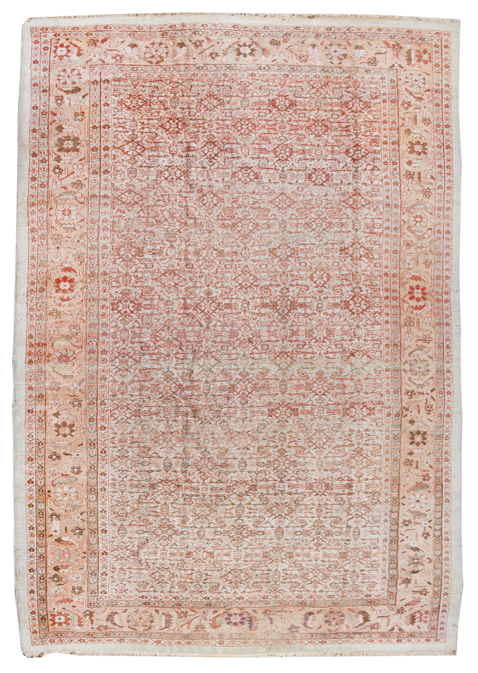 A Sultanabad Wool Rug 15 feet 9 inches x 10 feet 4 inches. — CIRCA 1900