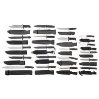 Lot of 20 Modern Tactical and Survival Knives, including Cold Steel, Gerber, SOG and Blackjack
