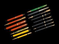 A Group of Fifteen Parker Writing Instruments