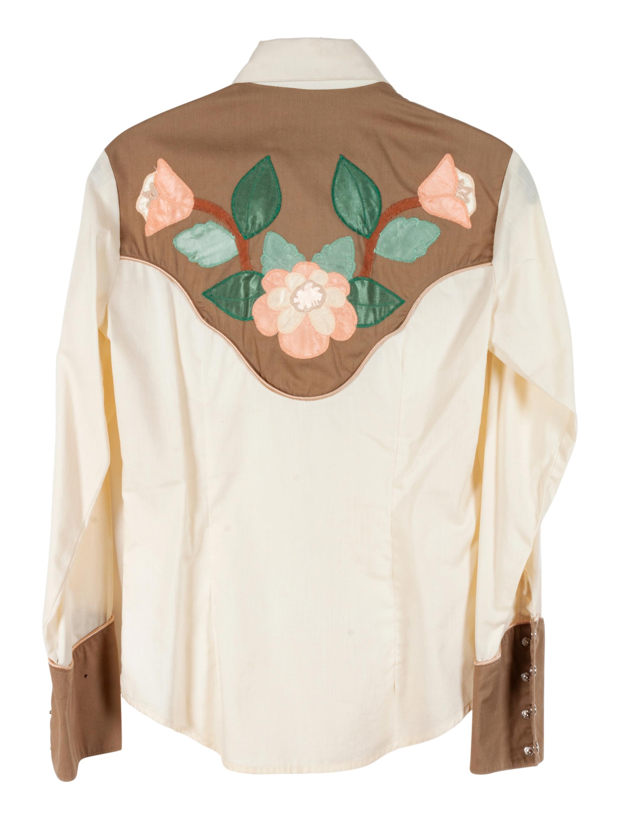 Four Embellished Women's Rodeo Shirts
