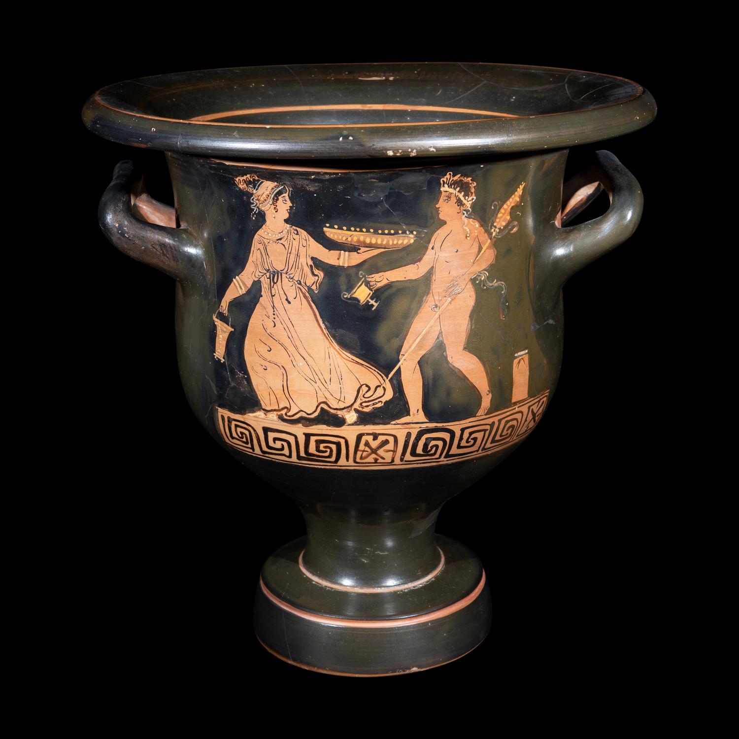 An Apulian Red-Figured Bell Krater