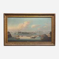 China Trade School 19th century View of Whampoa