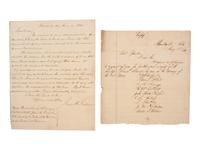 [CIVIL WAR]. A group of 4 items related to Colonel George A. Gordon, 1st and 63rd Georgia Infantry, comprising: