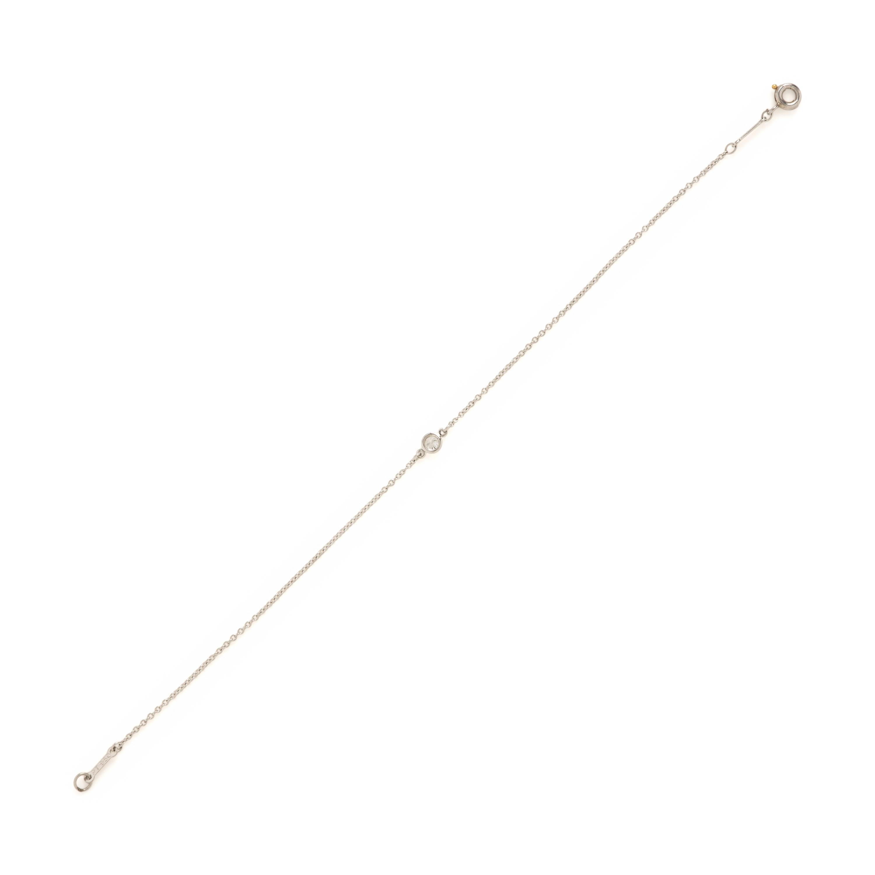Tiffany & Co., Elsa Peretti, 'Diamonds by the Yard', Platinum and Diamond Bracelet