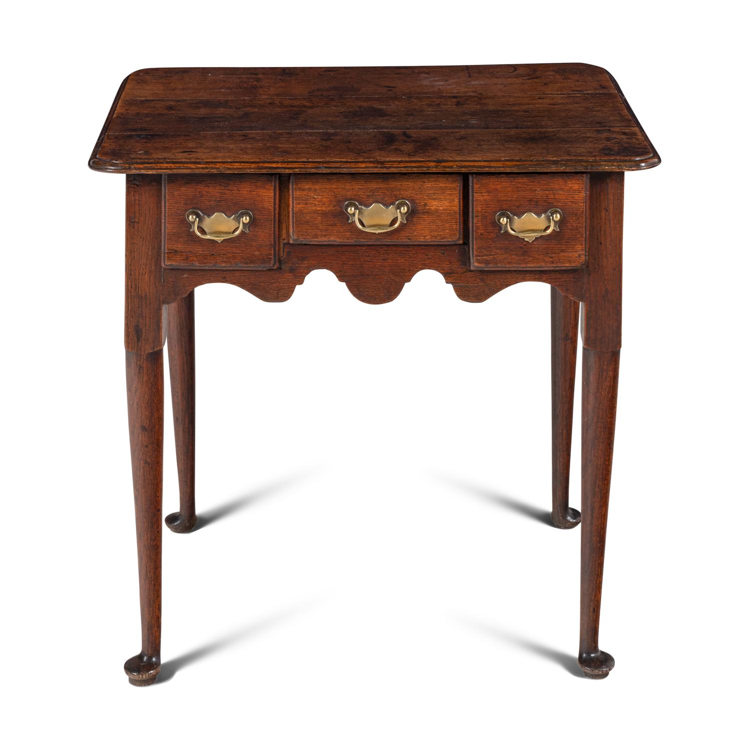 A Queen Anne Oak Dressing Table