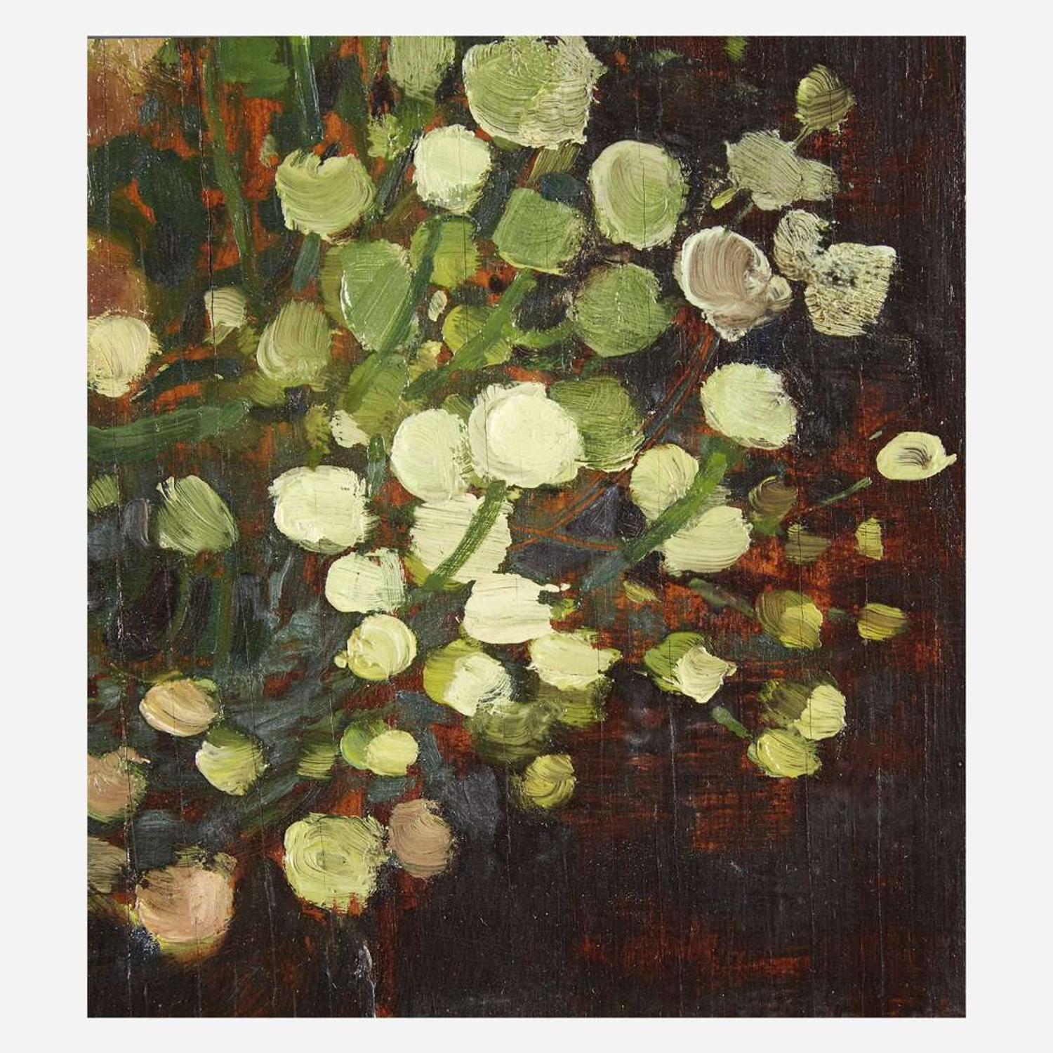 Albert York (American, 1928–2009) Jar of Wildflowers