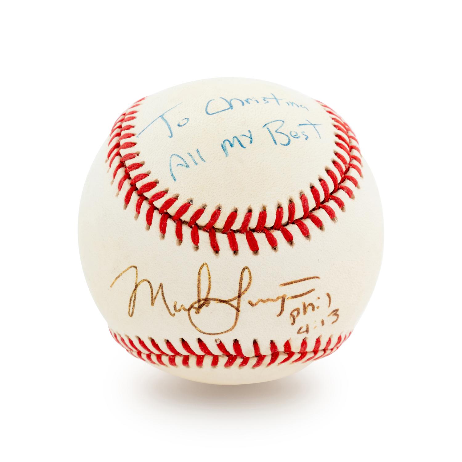 A Group of 19 Los Angeles Angels Signed Baseballs,