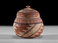 Northern California Lidded Basket