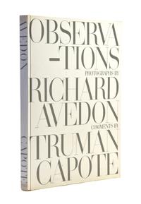 AVEDON, RICHARD. Observations. New York, (1959). First edition.