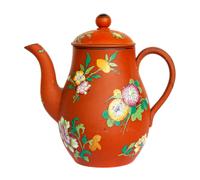A Wedgwood Rosso Antico Teapot and Cover