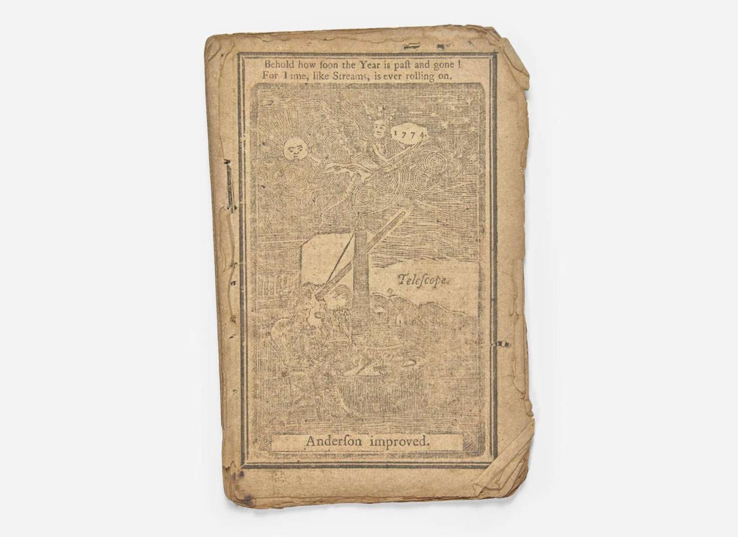 [Americana] Anderson, John: Anderson improved: Being an Almanack, and Ephemeris, For the Year of our Lord 1774...