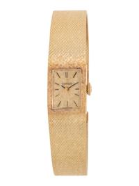 OMEGA, 14K YELLOW GOLD WATCH