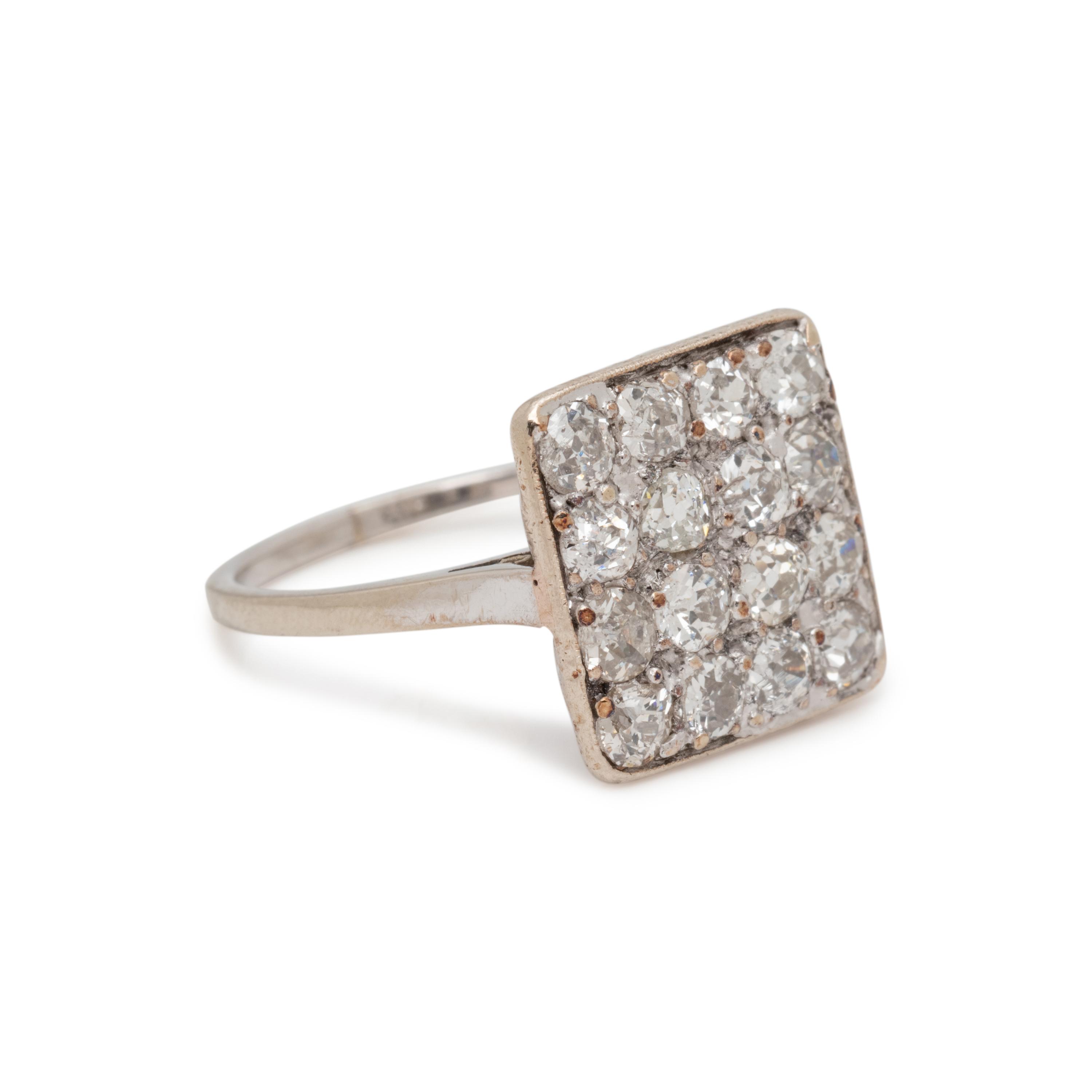 GARRARD & CO., ANTIQUE, DIAMOND RING