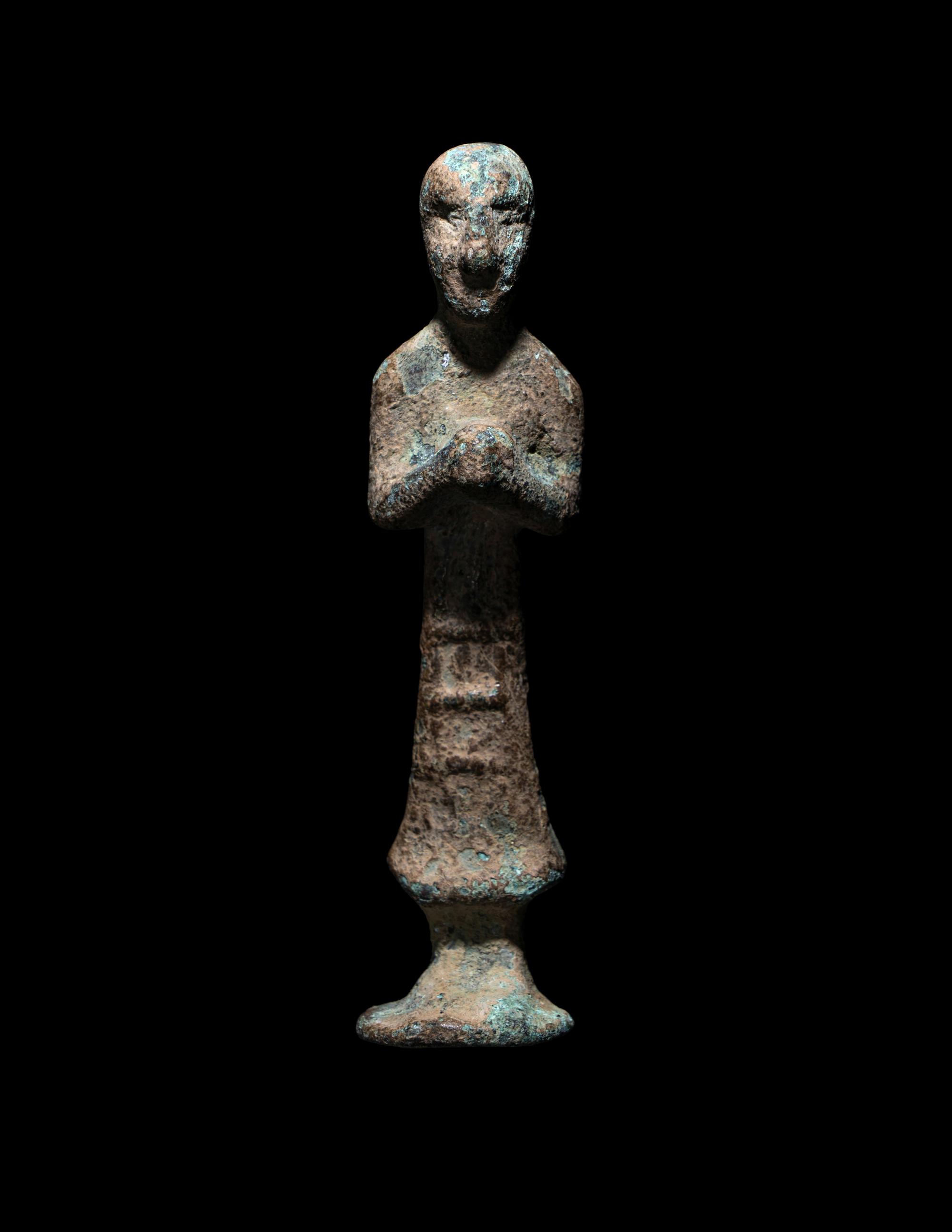 A Sumerian Copper Figure of a Male Worshipper