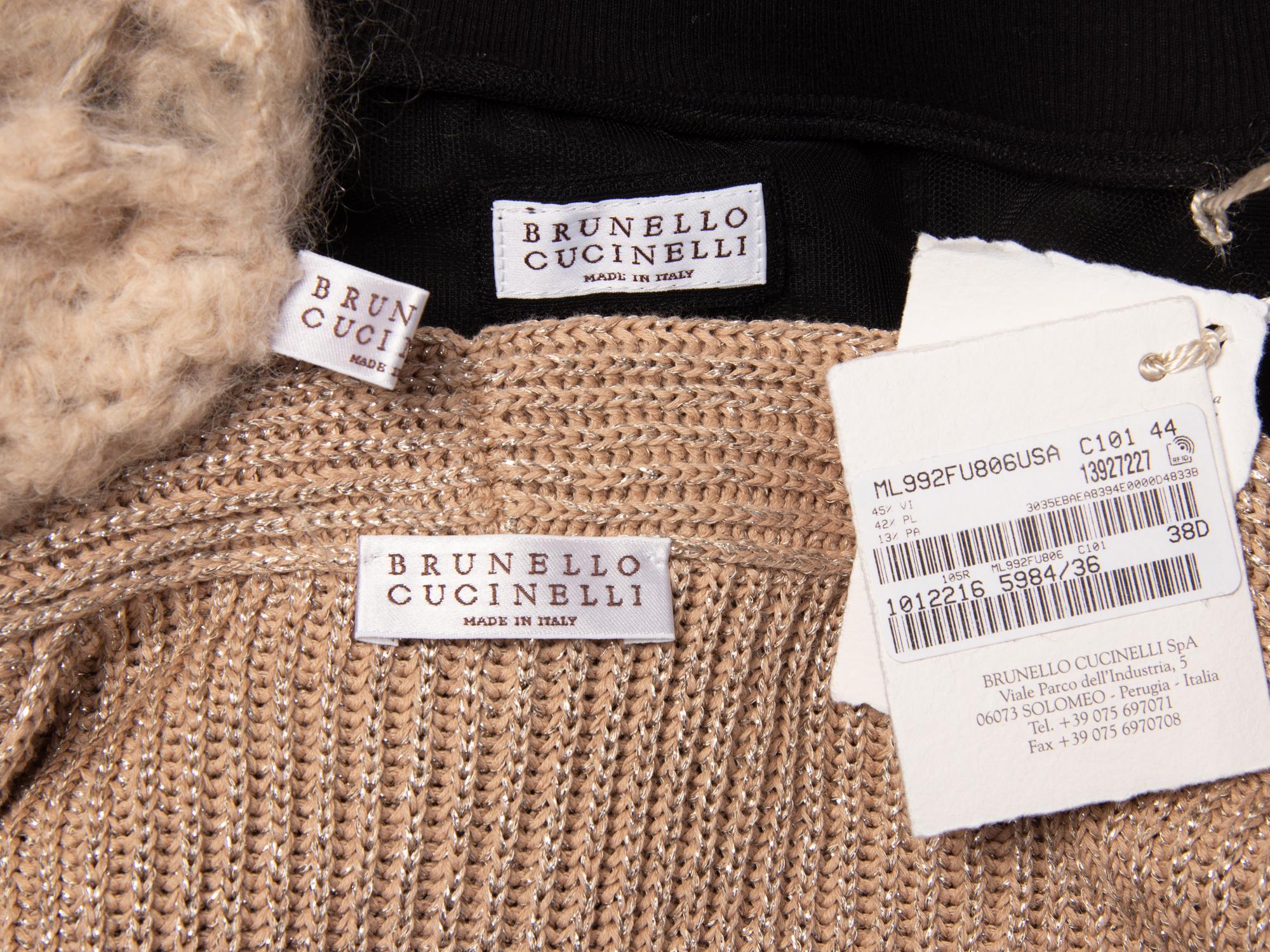 Brunello Cucinelli, Two Vests & Sweater