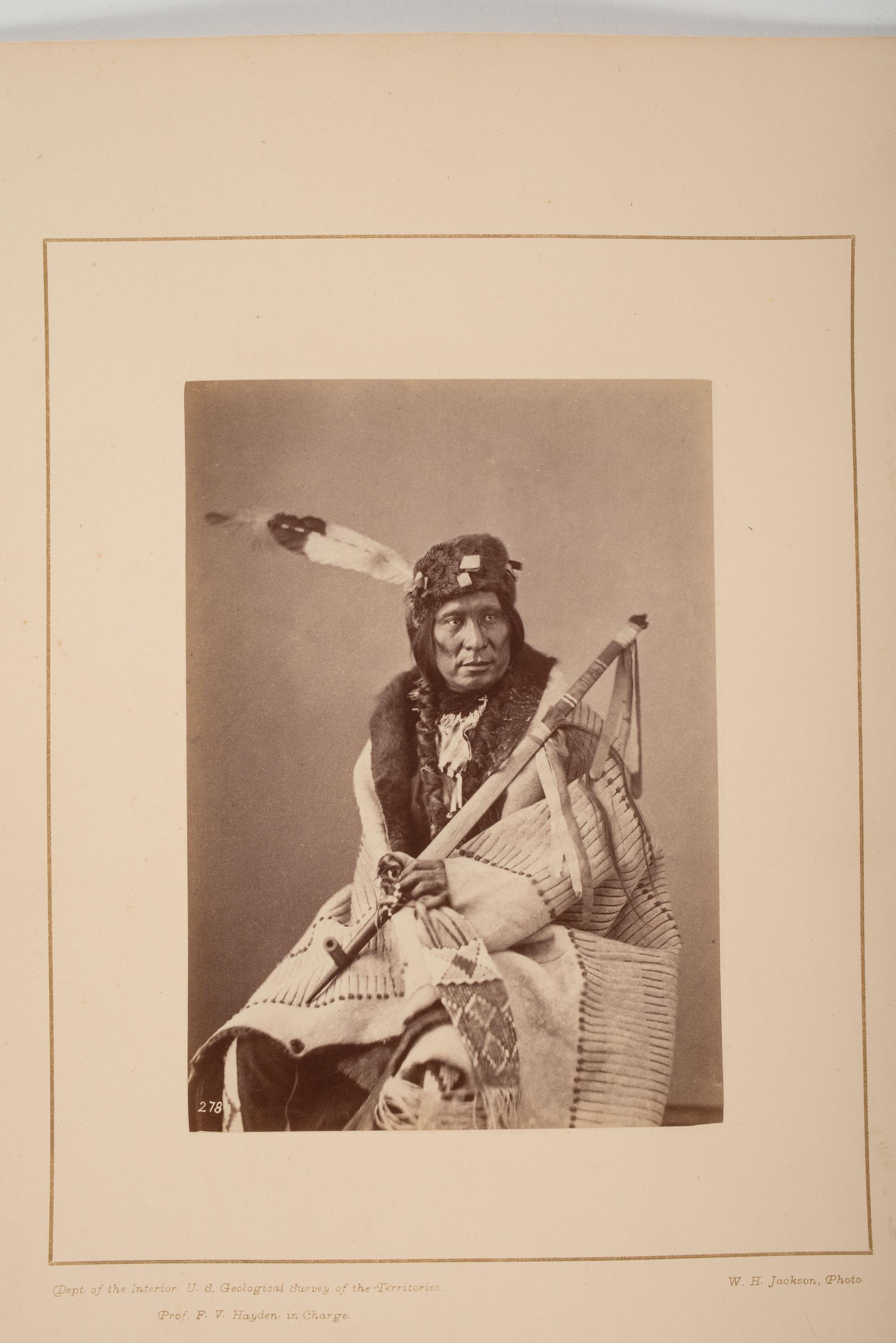 Foolish Bear, Lower Yankton Dakota, ca 1872