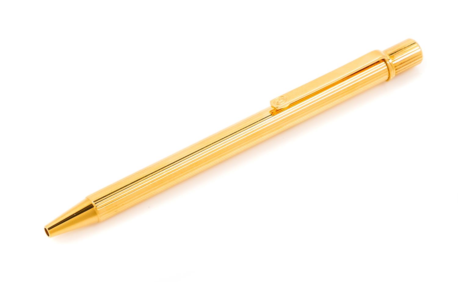 A Must de Cartier Gold-Plated Roller Ball Pen