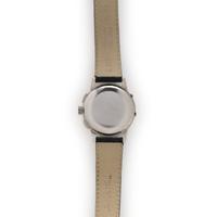 HEUER, REF. 2543 STAINLESS STEEL TRIPLE CALENDAR CHRONOGRAPH WATCH