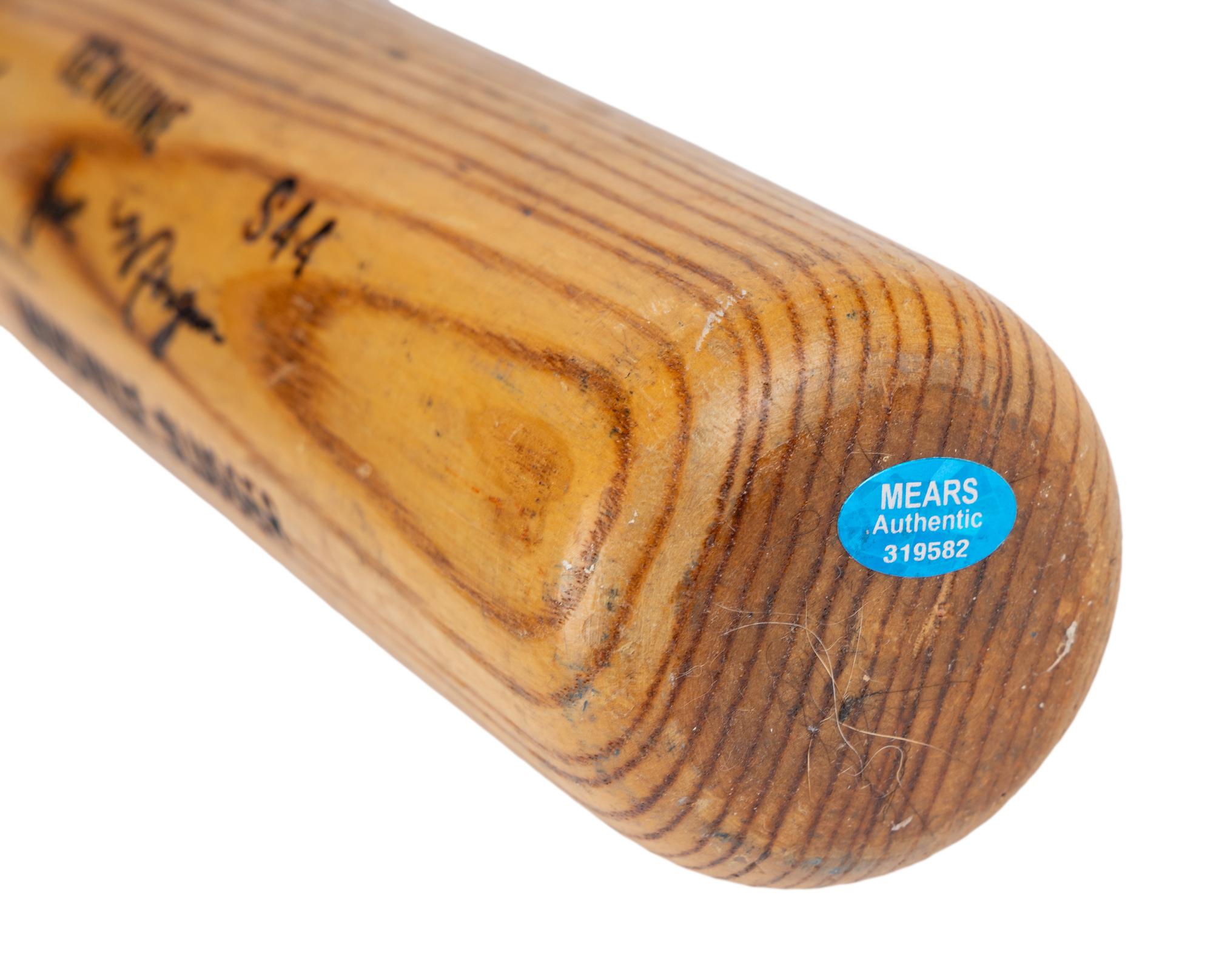 A Joe Morgan 1977-79 Cincinnati Reds Game Used and Signed H&B Louisville Slugger Bat (MEARS A6),