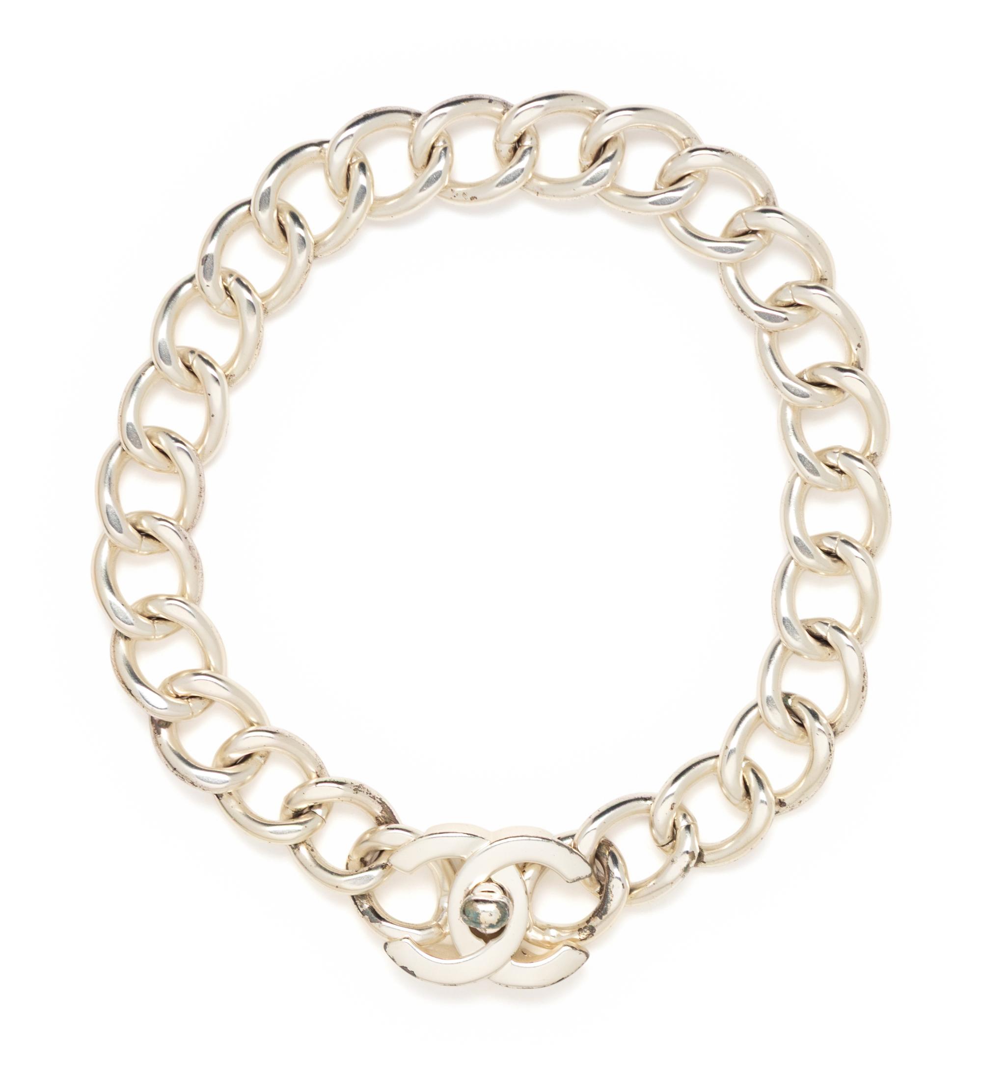 CHANEL, CC CURB CHAIN NECKLACE
