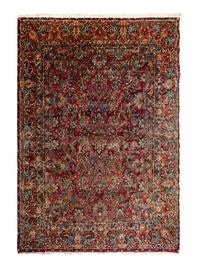 A Kirman Wool Rug