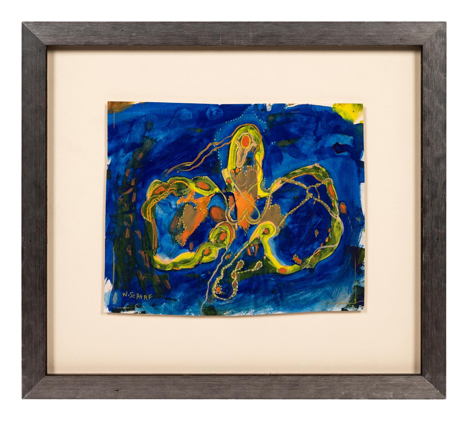Whole Dawn, Half Egg, 1986 and Untitled (a pair of works)