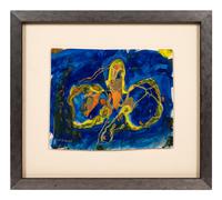 Whole Dawn, Half Egg, 1986 and Untitled (a pair of works)