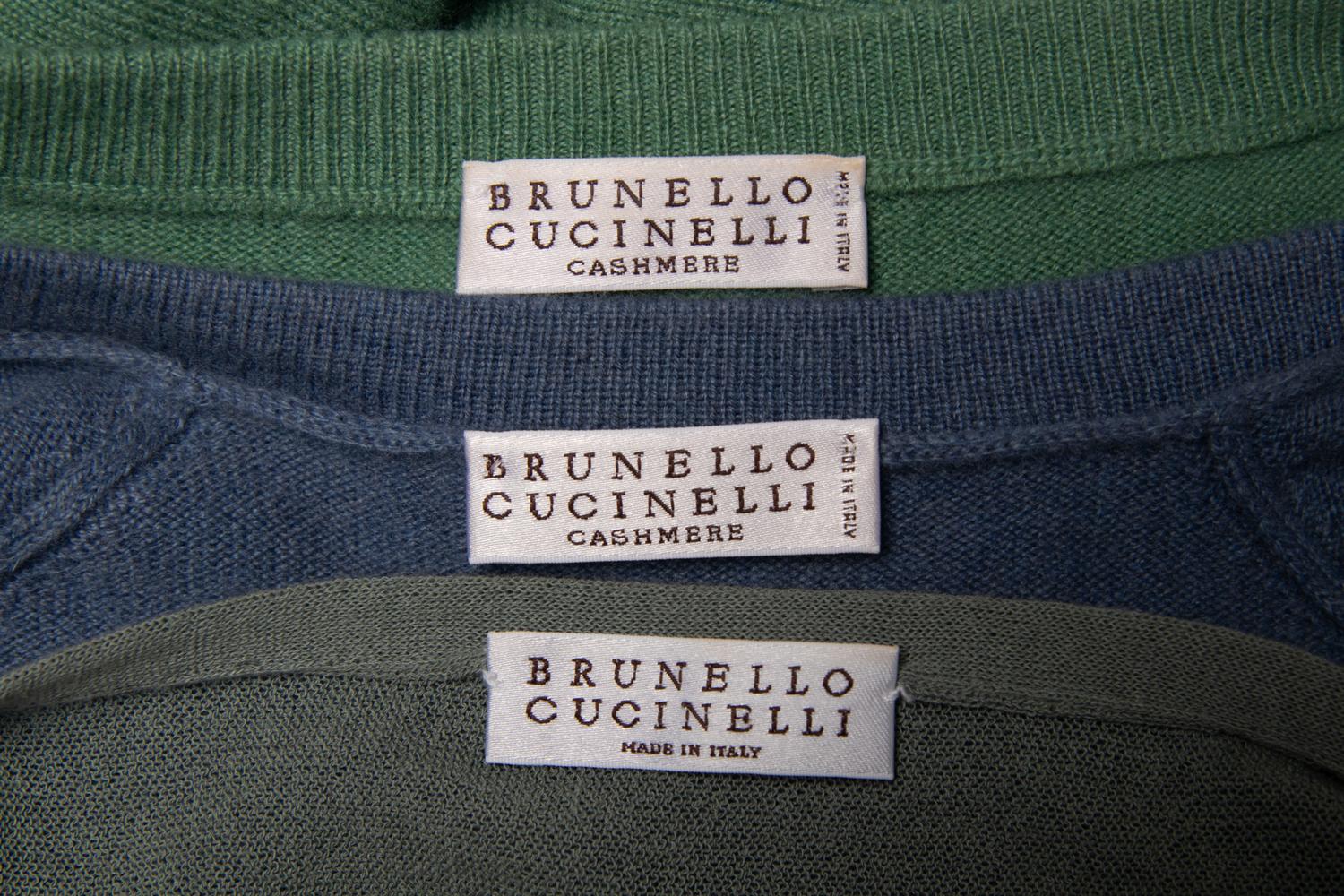 Three Brunello Cucinelli Sweaters