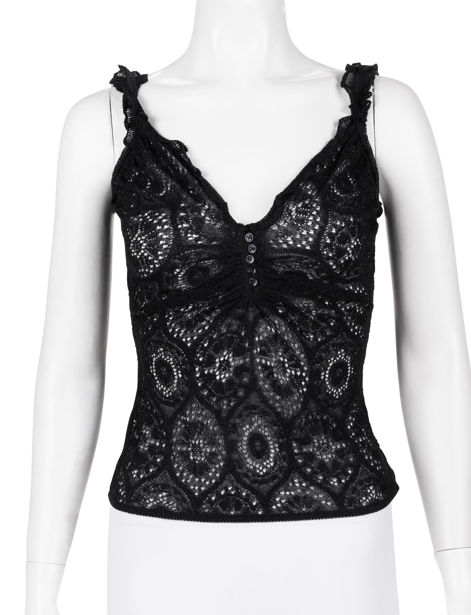 John Galliano Knit Cardigan Set, 2000-10s