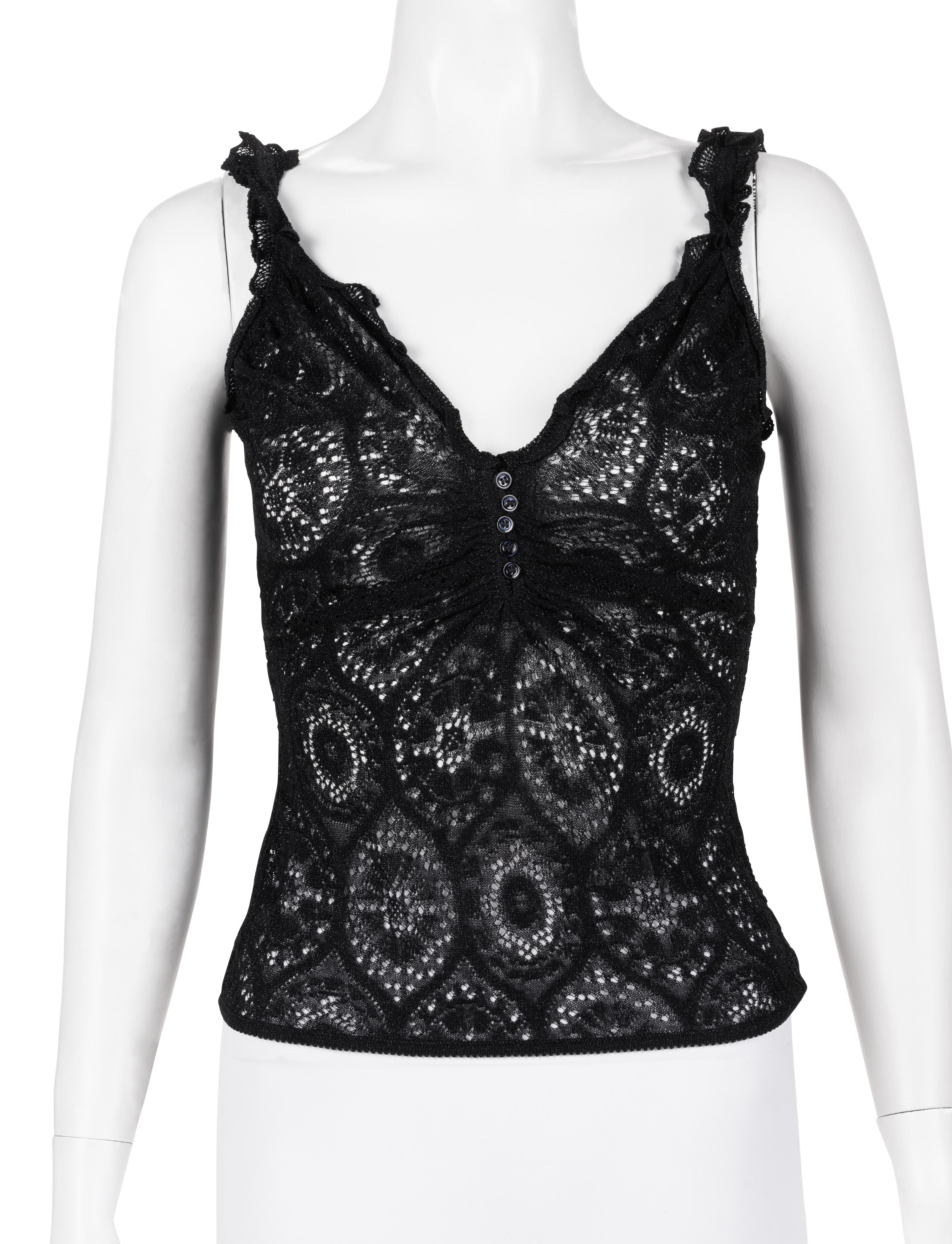 John Galliano Knit Cardigan Set, 2000-10s