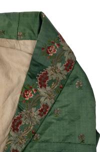 Men's Silk and Silver Brocade Waistcoat, Late 18th - Early 19th Century