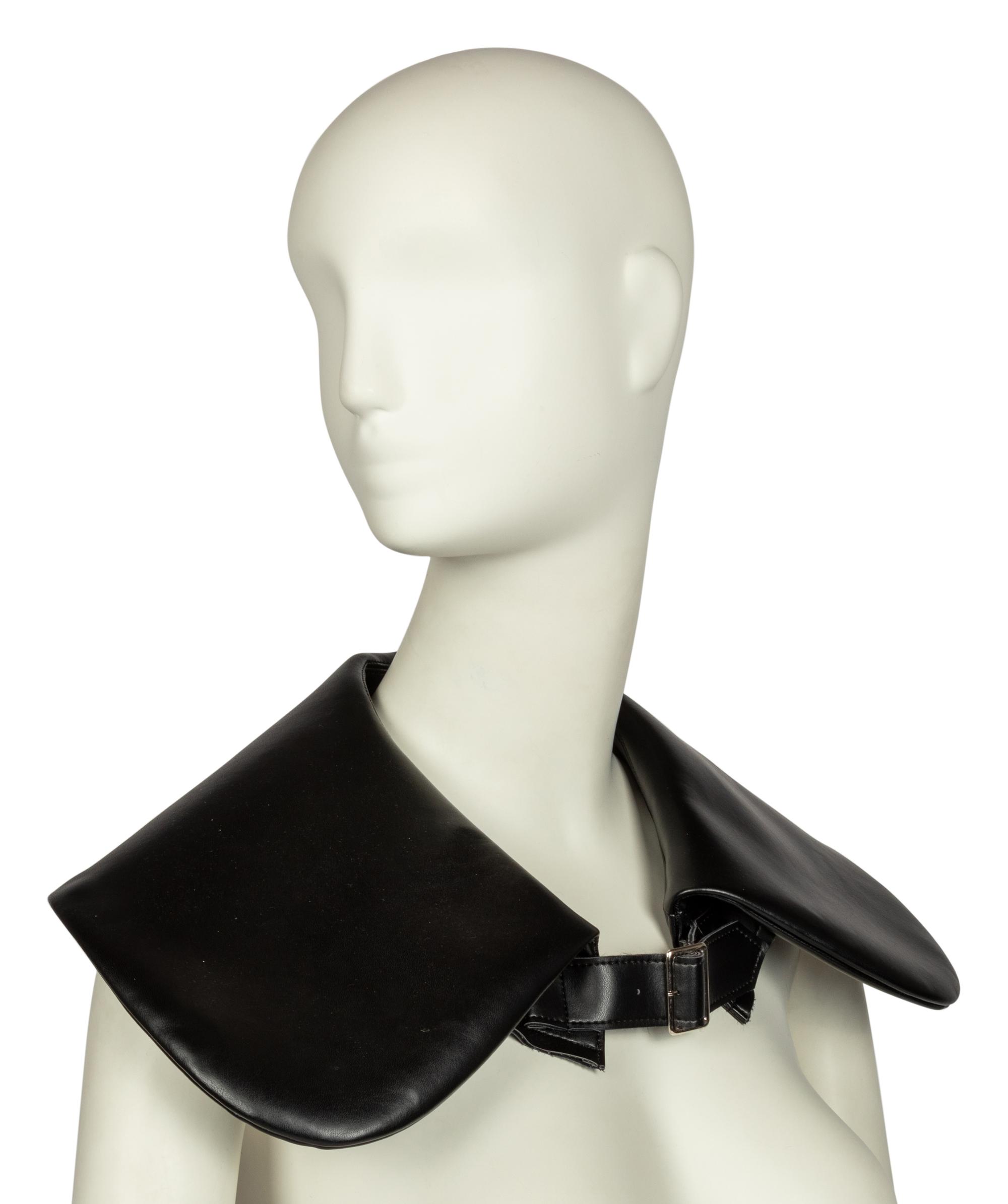 Commes des Garçons Faux Leather Collar, Fall/Winter 2015
