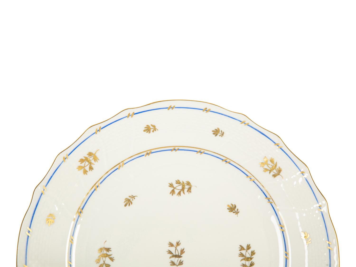 A Herend Porcelain Partial Dinner Service — 20th Century