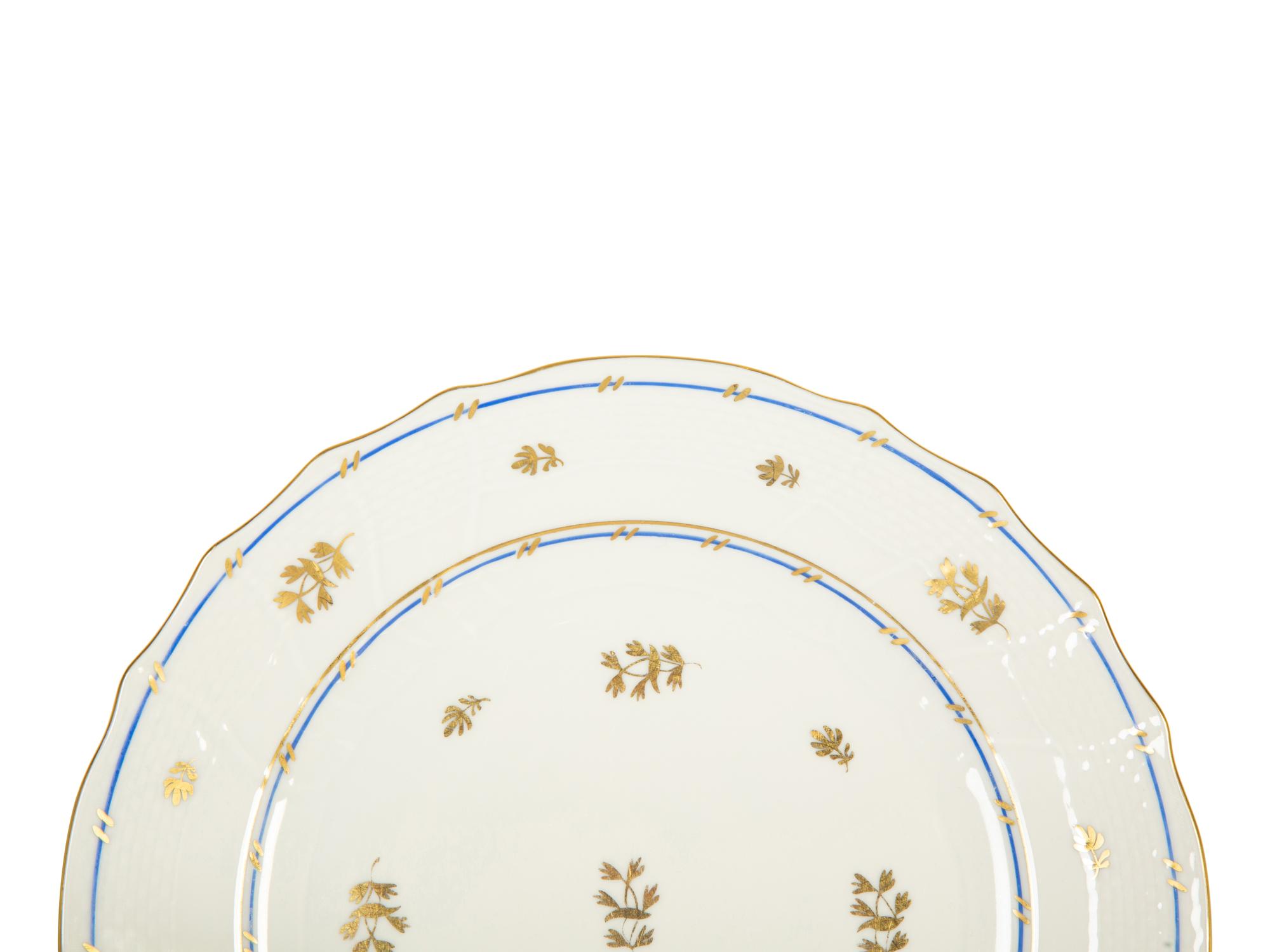 A Herend Porcelain Partial Dinner Service — 20th Century