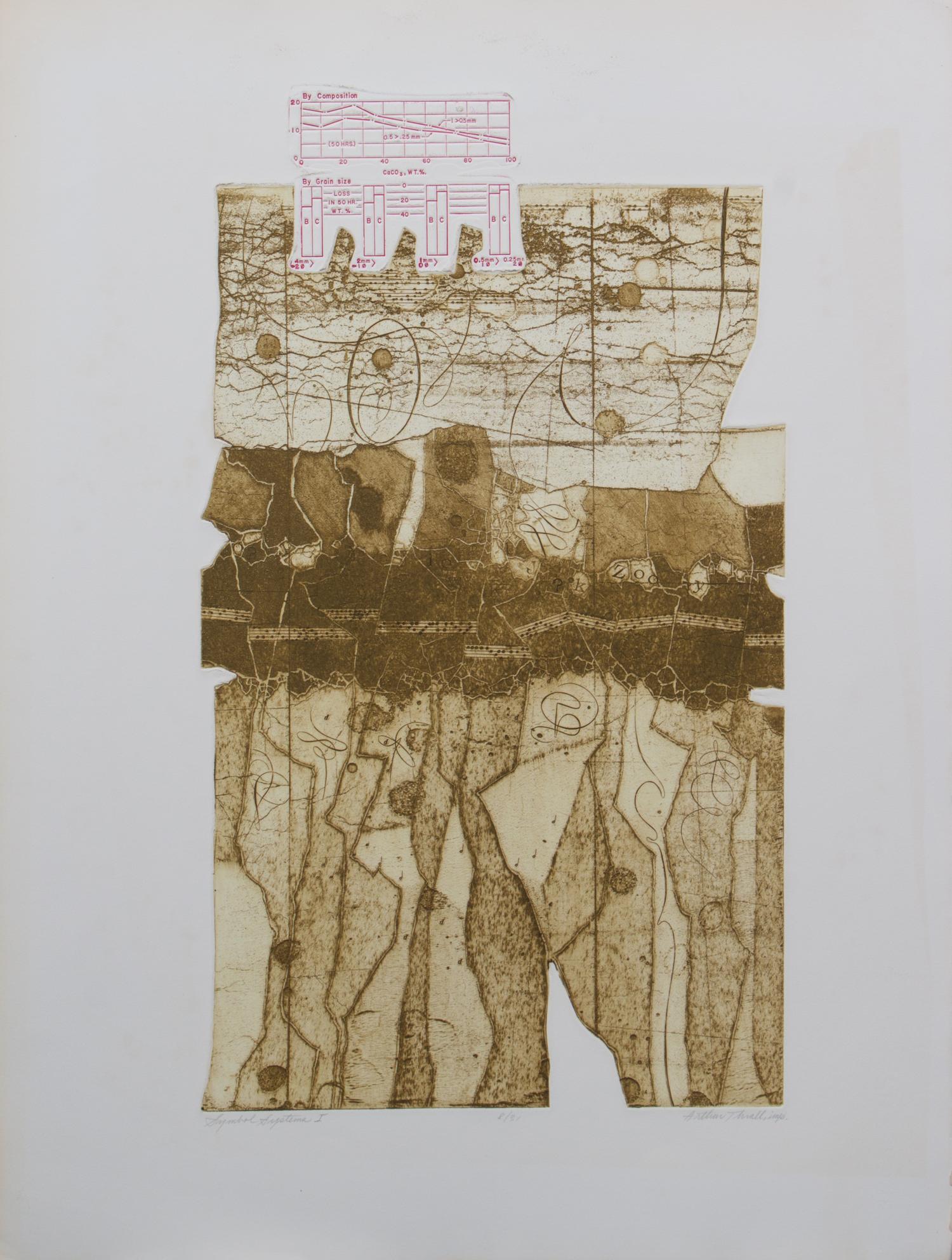 Arthur Thrall, (Wisconsin, 1926-2015), Symbol Systems I
