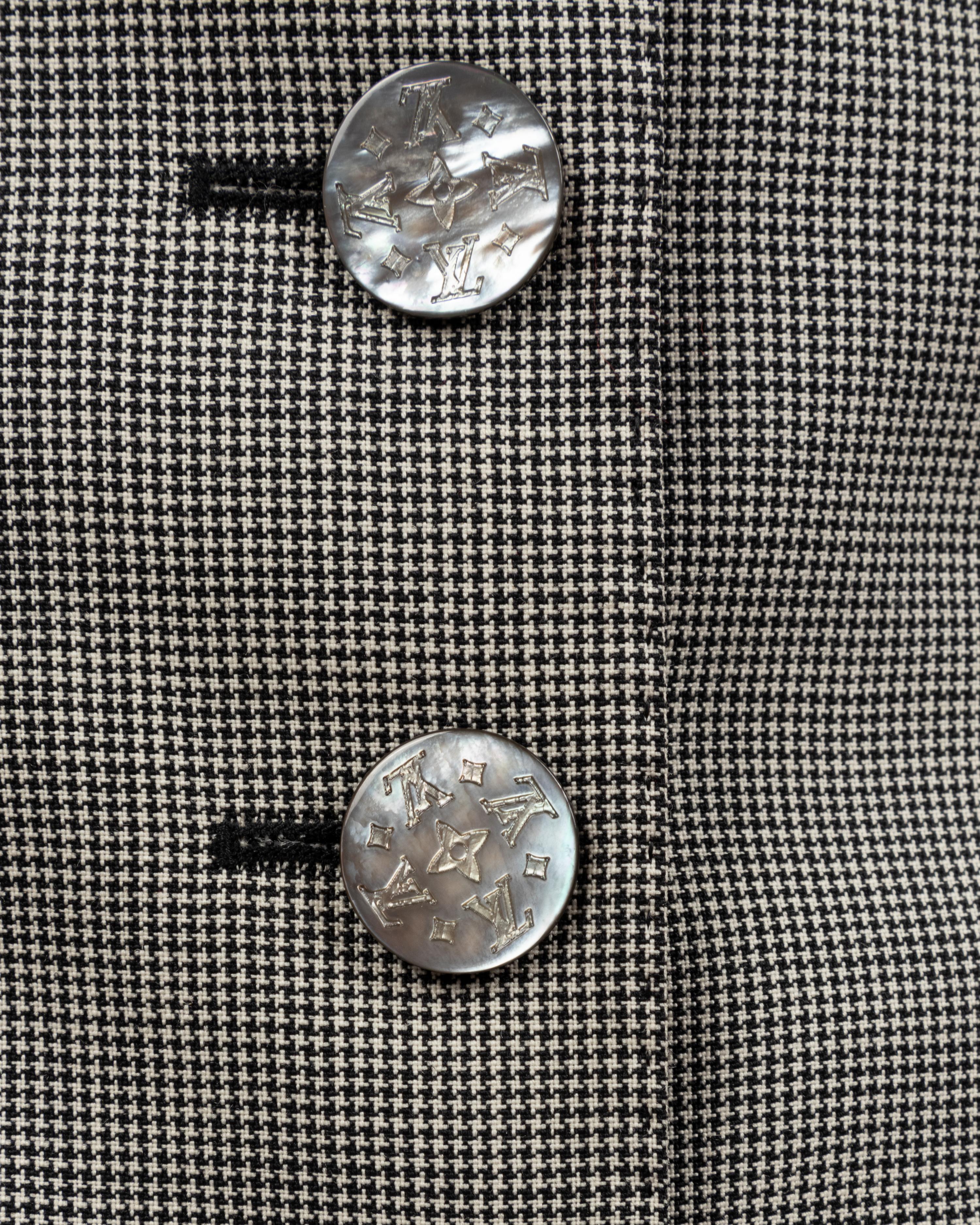 Three Louis Vuitton Pieces: One Leather Coat and One Two-Piece Skirt Ensemble, 2000-10s